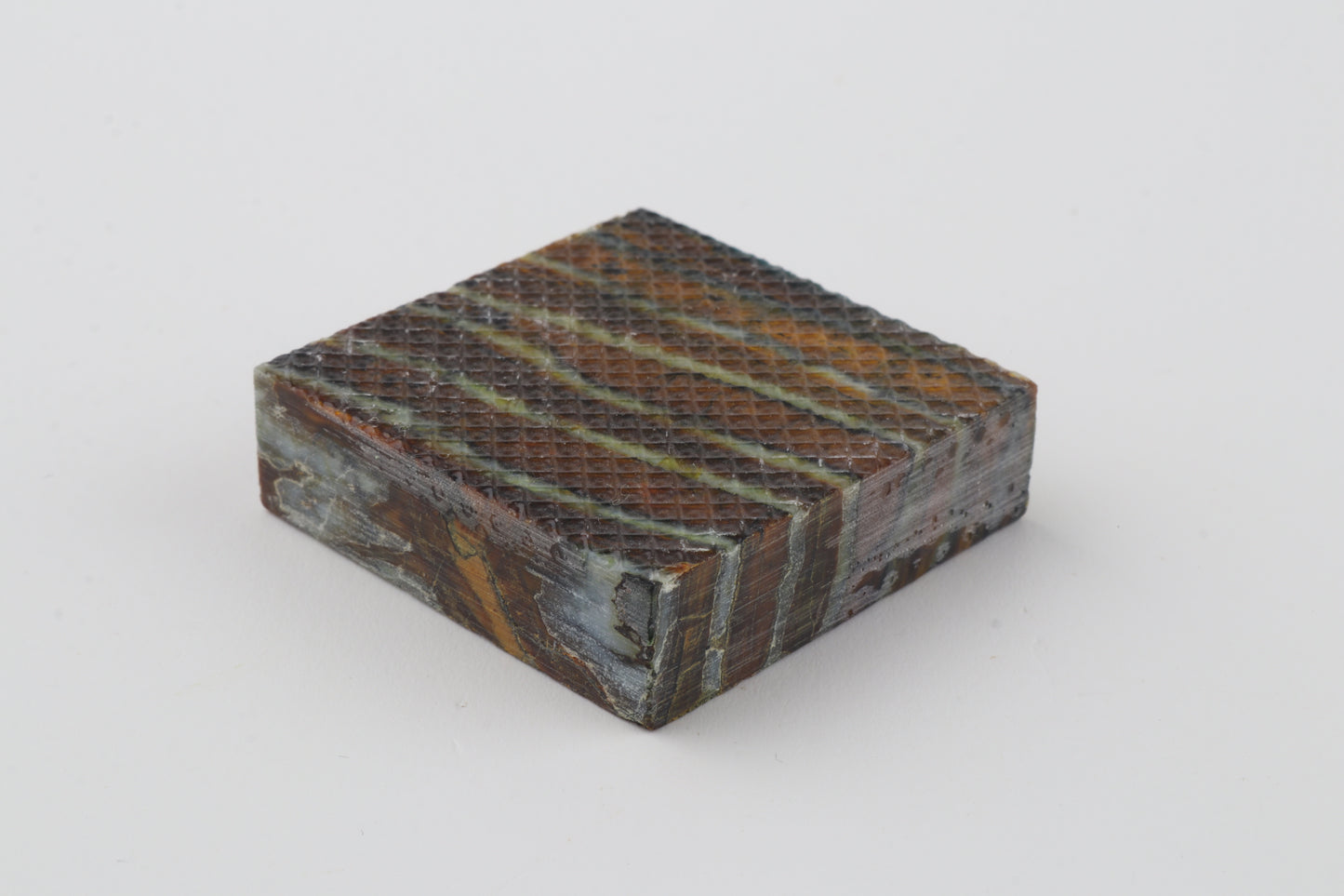 Stabilized mammoth molar piece