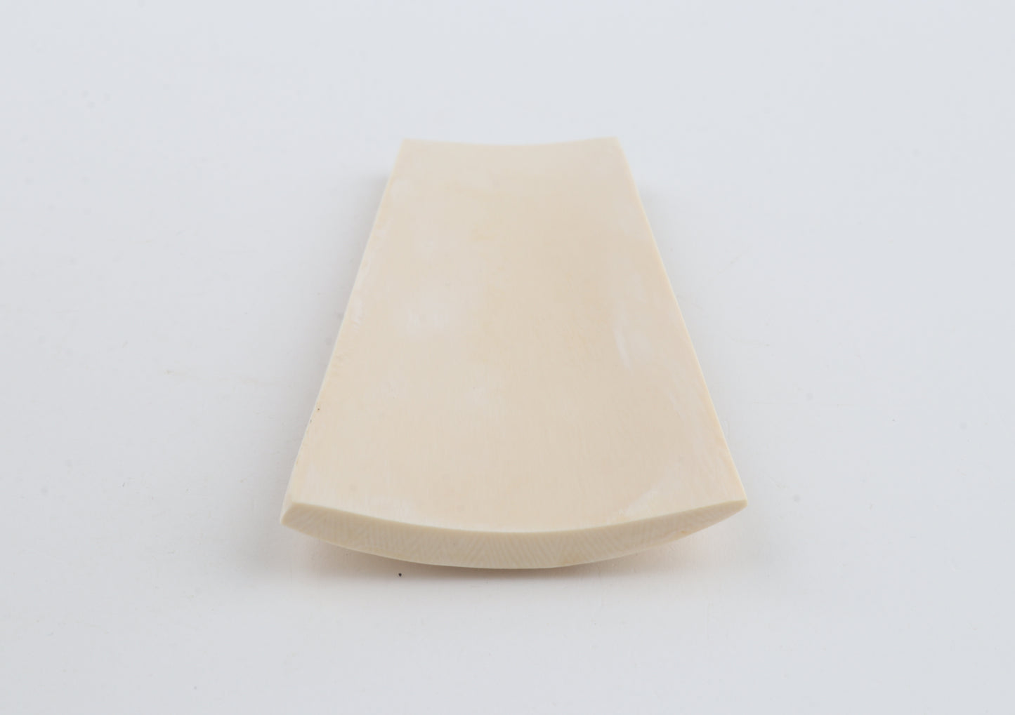 White mammoth ivory segment