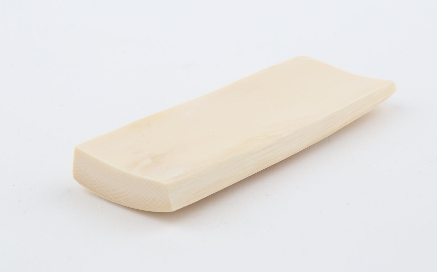 White mammoth ivory segment