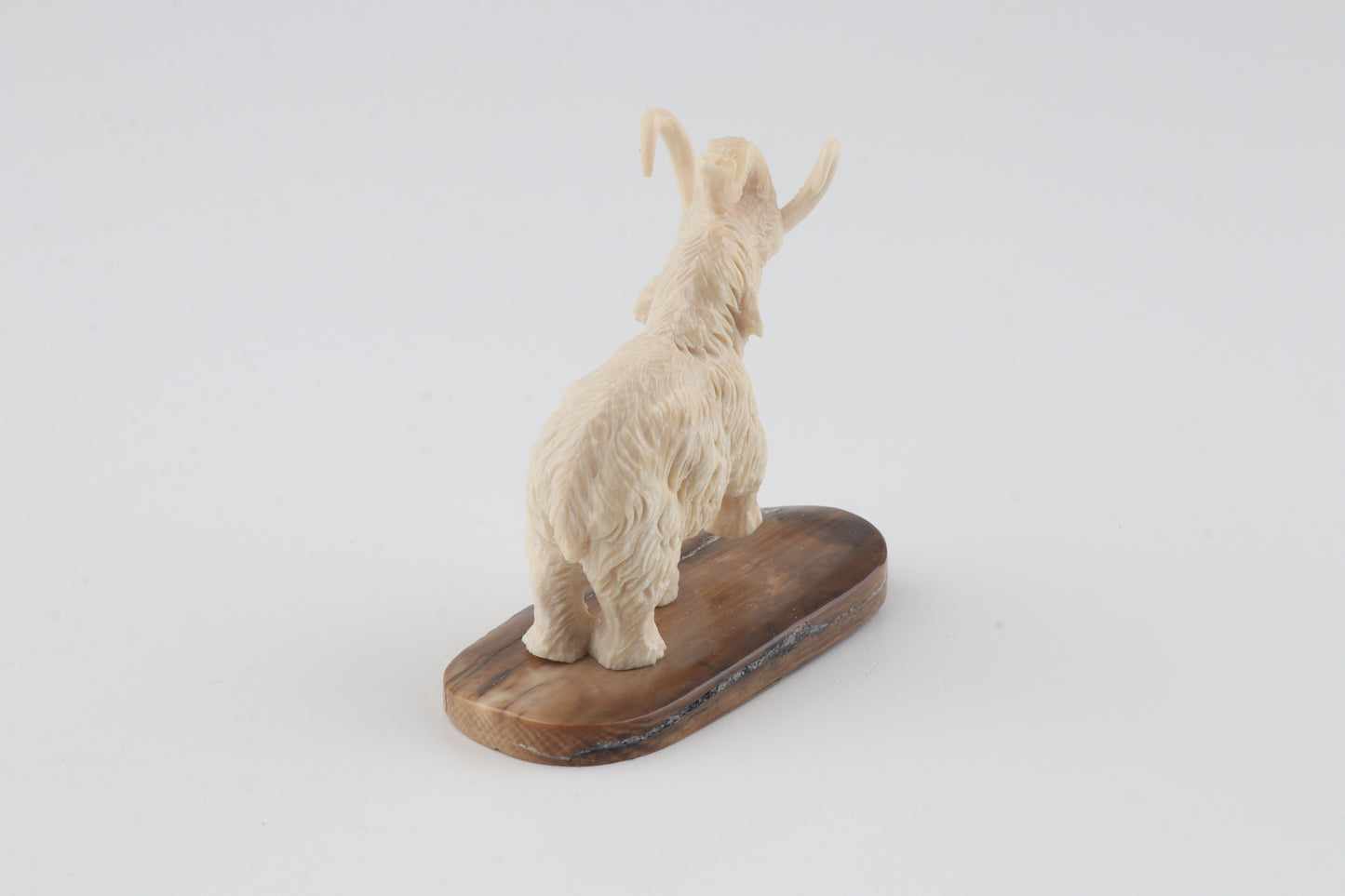 Carved woolly mammoth figurine