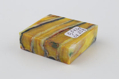 Stabilized mammoth molar piece