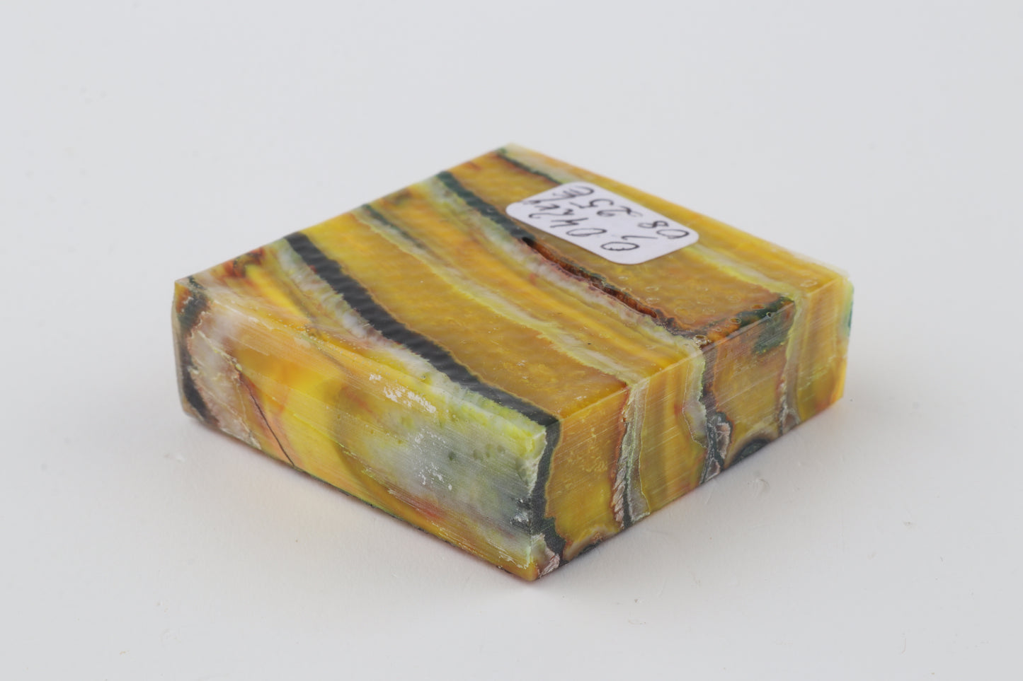 Stabilized mammoth molar piece