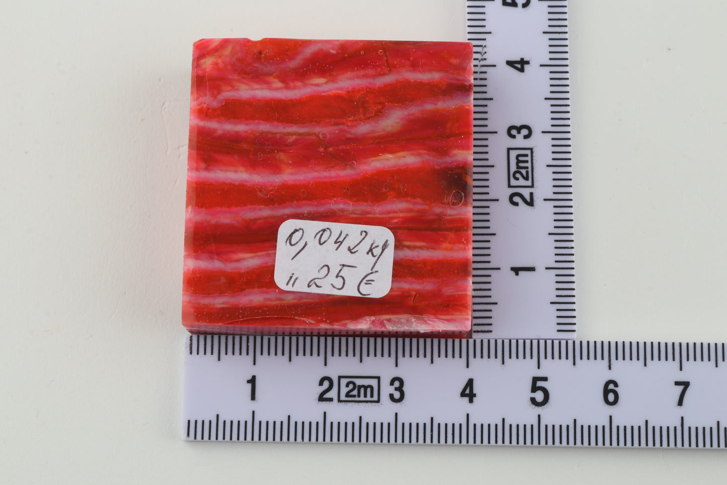 Stabilised mammoth molar piece