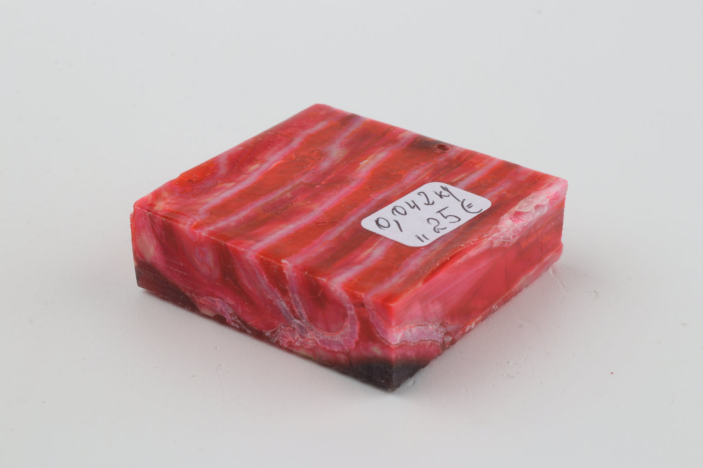 Stabilised mammoth molar piece