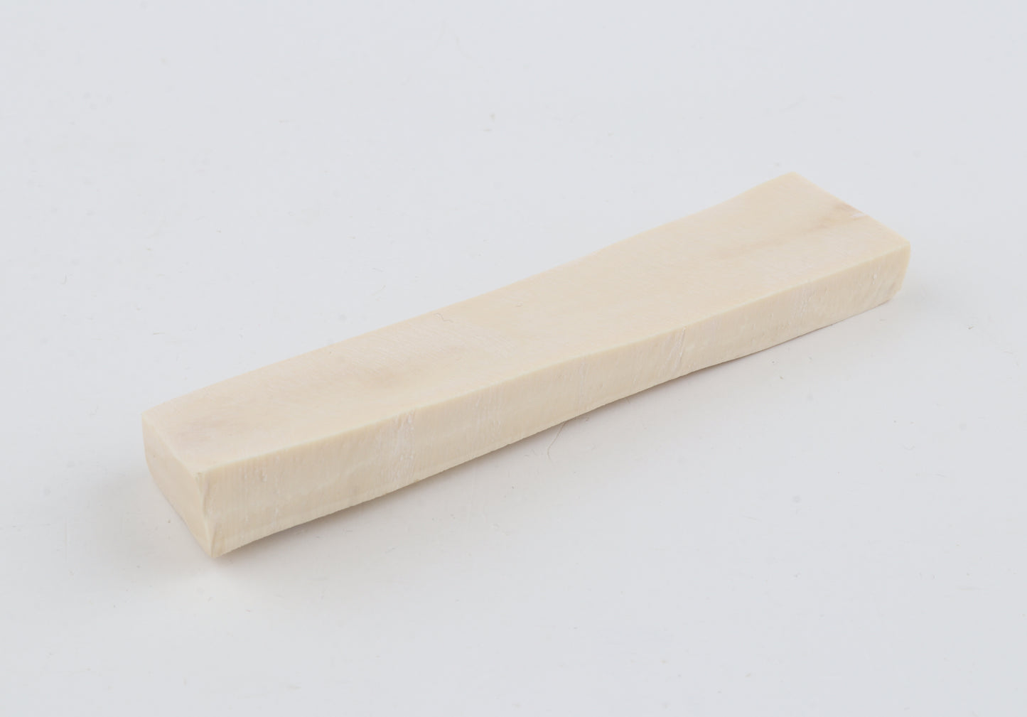 White mammoth ivory segment