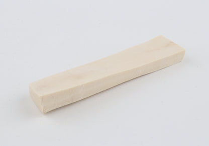 White mammoth ivory segment
