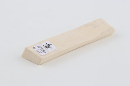 White mammoth ivory segment