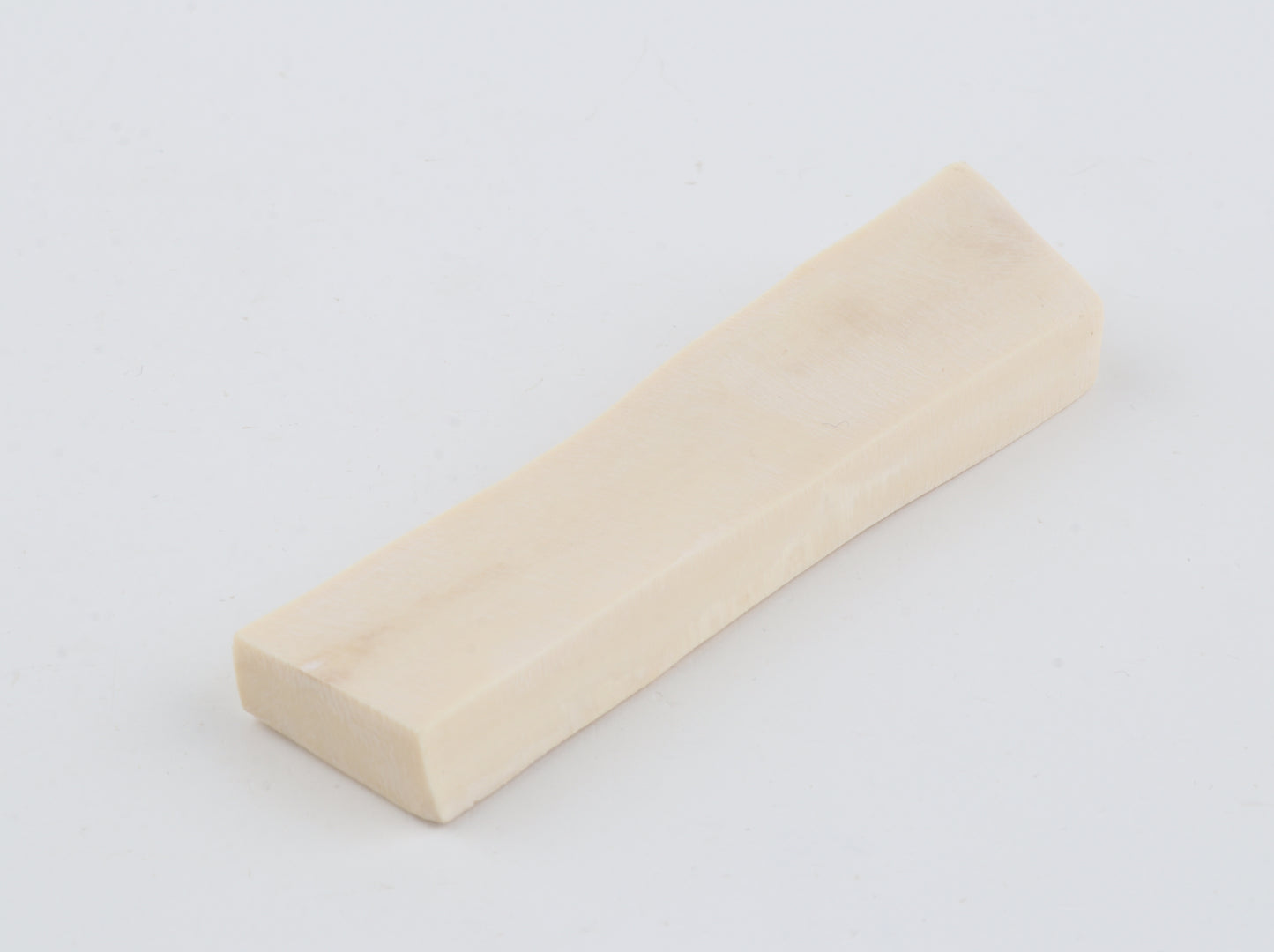 White mammoth ivory segment
