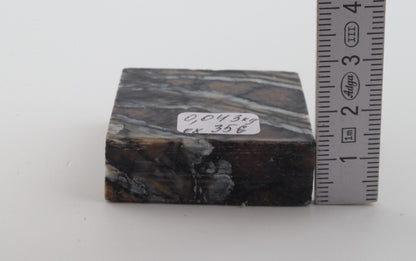 Stabilised mammoth molar piece 
