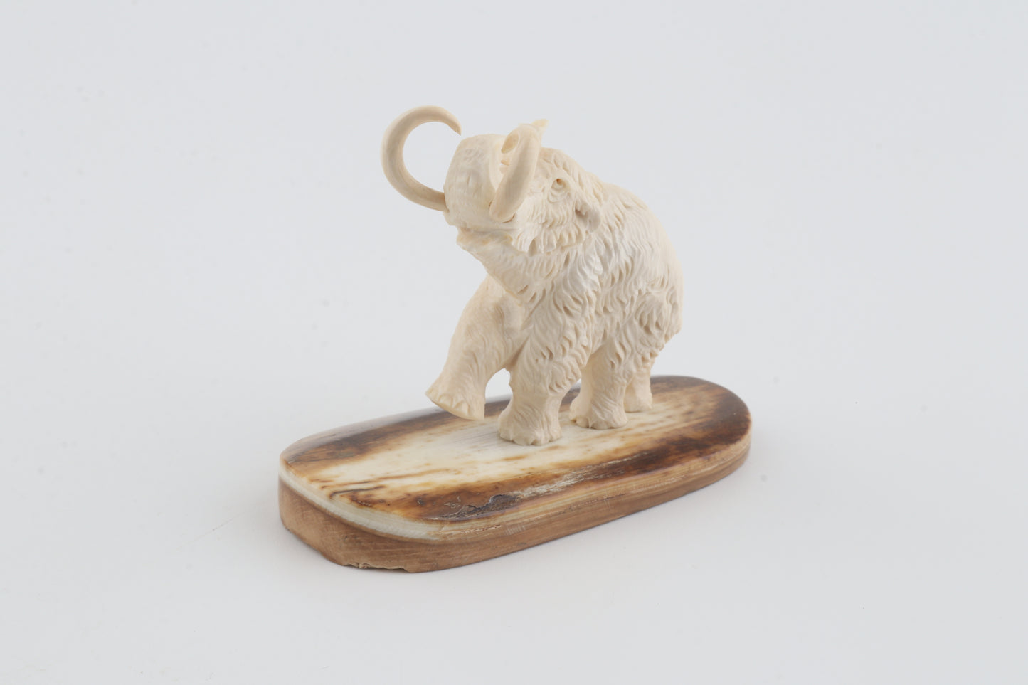 Carved woolly mammoth