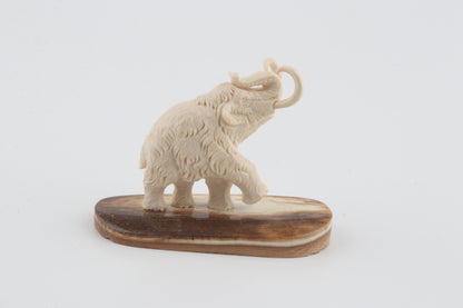 Carved woolly mammoth