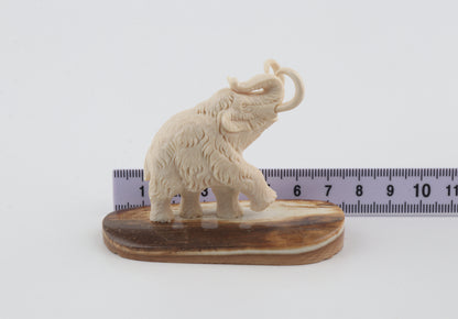 Carved woolly mammoth