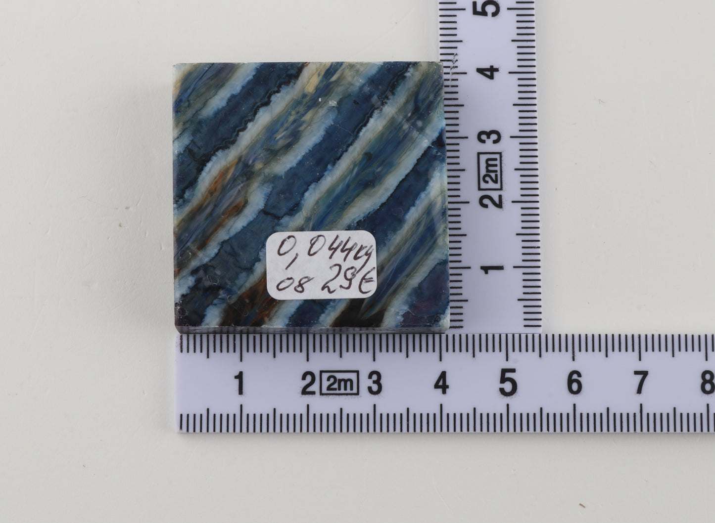 Stabilized mammoth molar piece