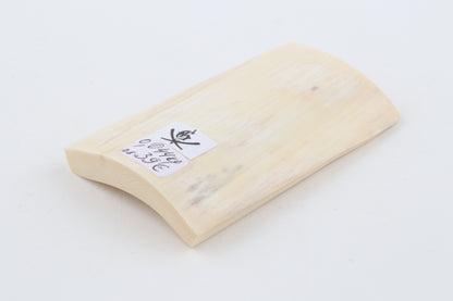 White mammoth ivory segment