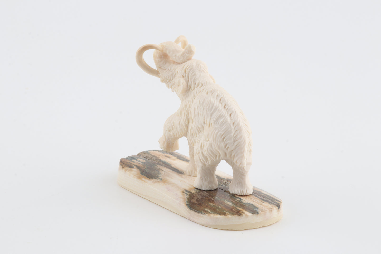 Carved woolly mammoth