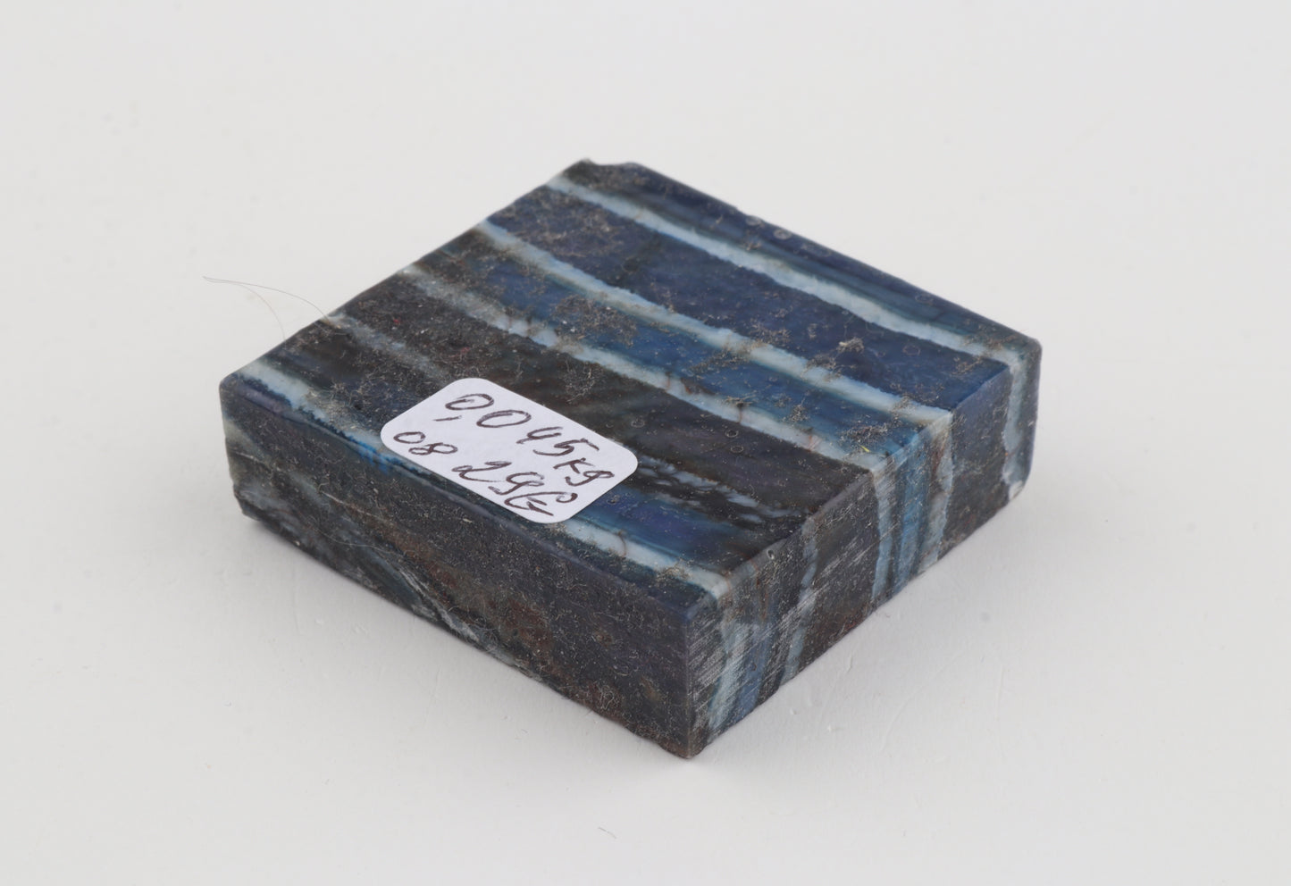 Stabilized mammoth molar piece