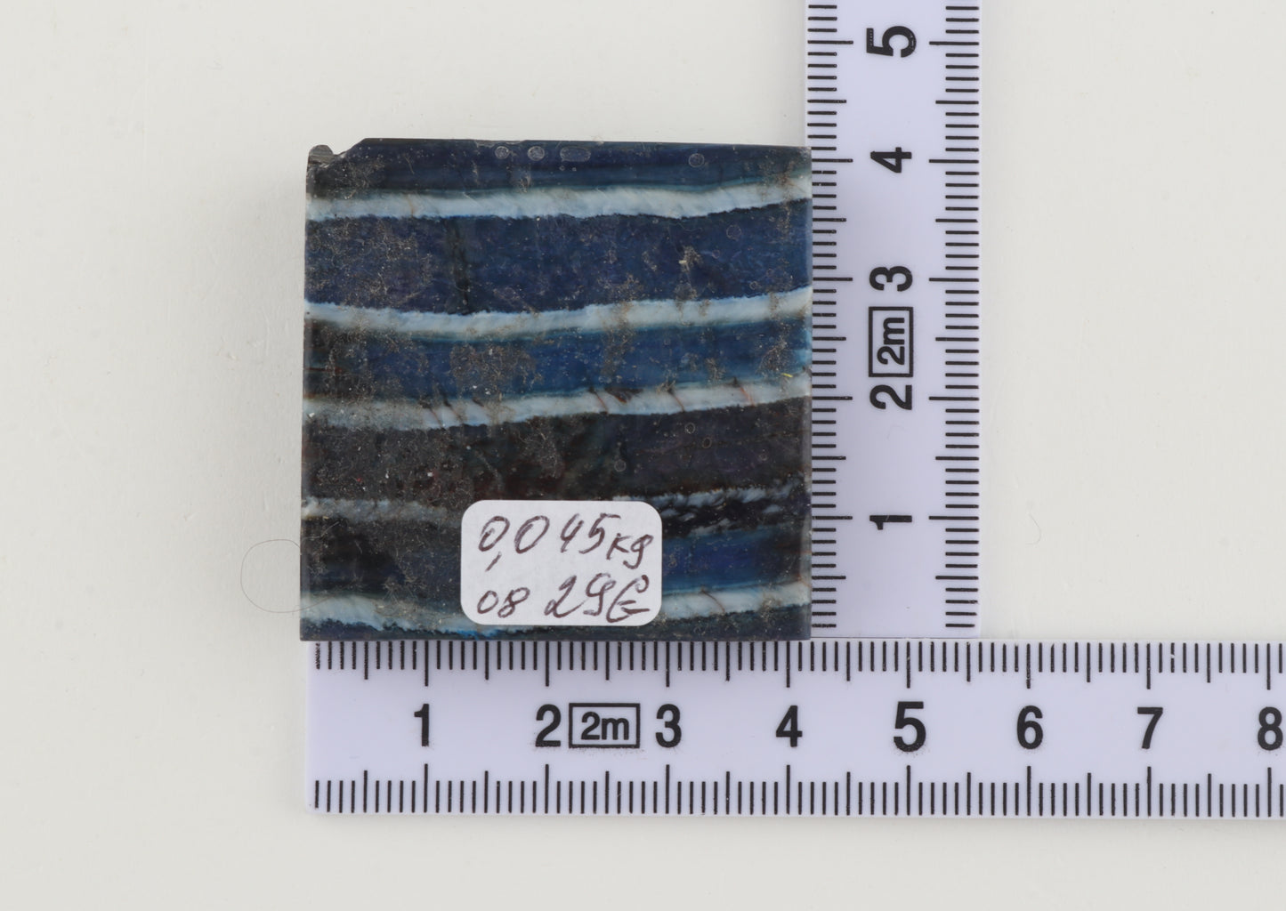 Stabilized mammoth molar piece
