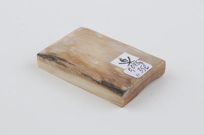 Natural mammoth ivory segment