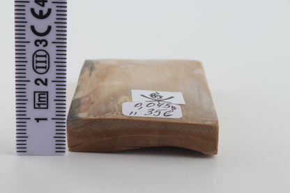 Natural mammoth ivory segment