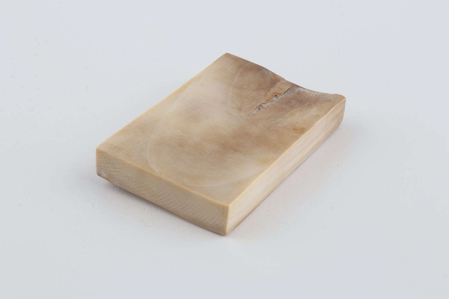 Natural mammoth ivory segment