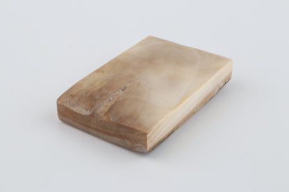 Natural mammoth ivory segment