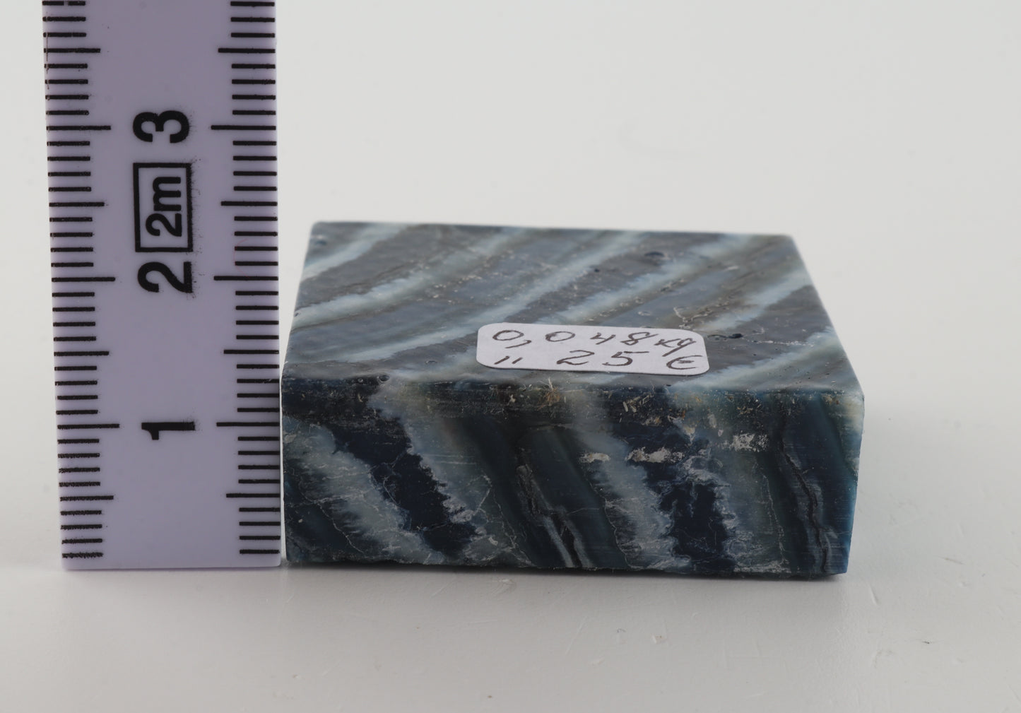 Stabilized mammoth molar piece