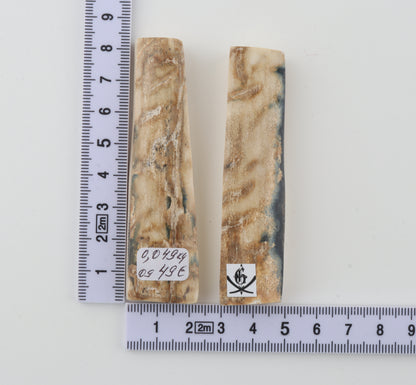 Natural mammoth bark scales