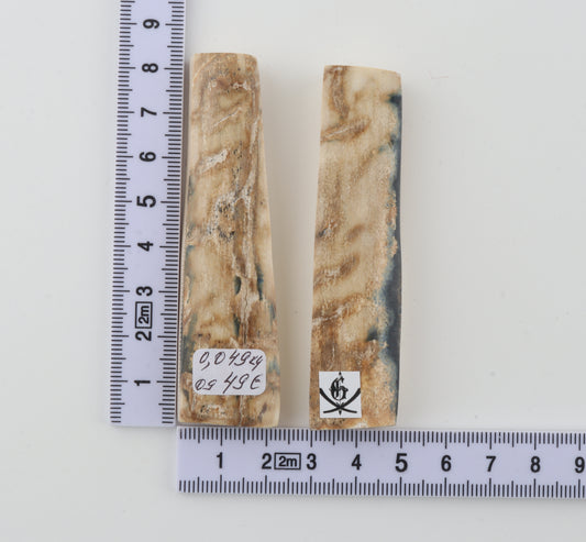 Natural mammoth bark scales