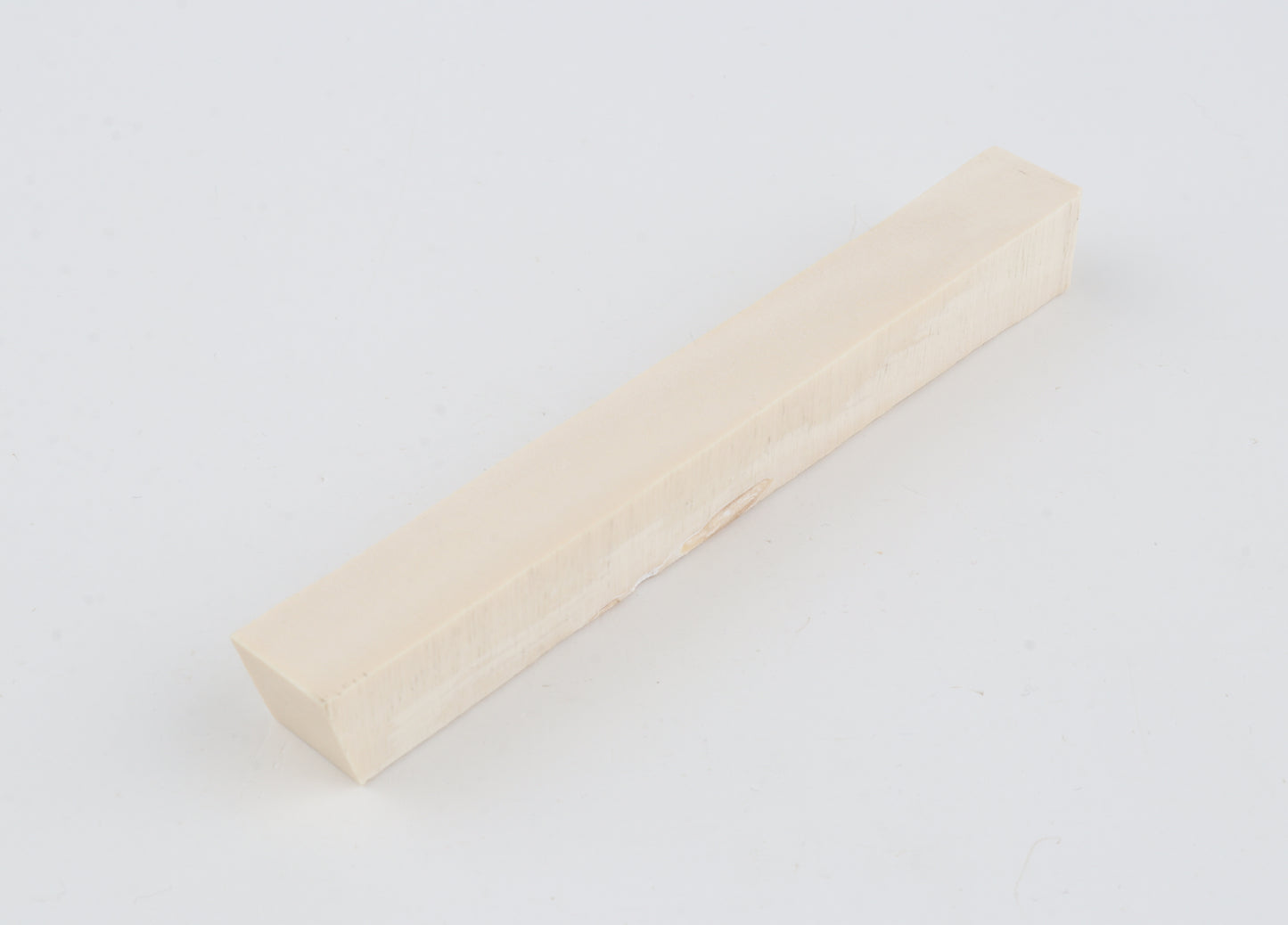 White mammoth ivory segment