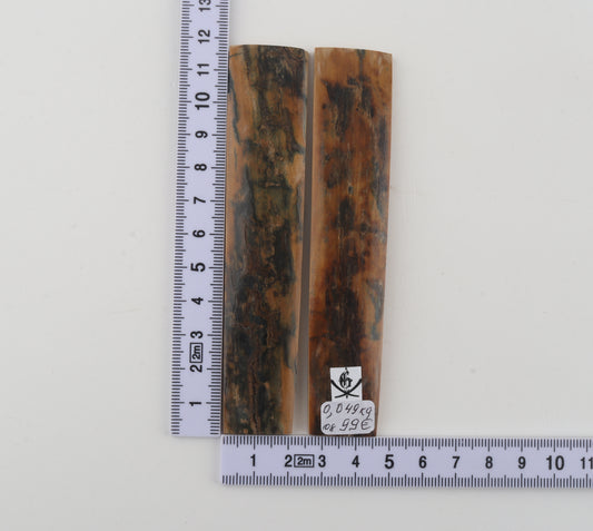 Natural mammoth bark scales