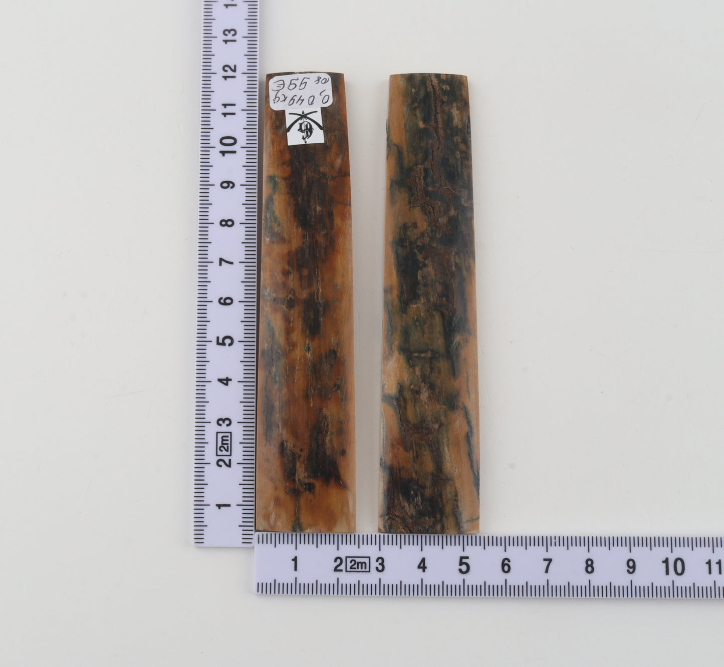 Natural mammoth bark scales