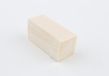 White mammoth ivory segment