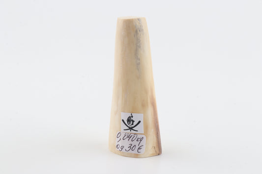 Round mammoth tusk piece