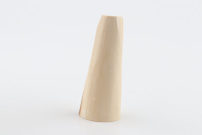 Round mammoth tusk piece