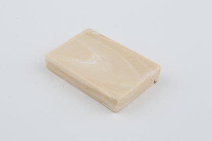 White mammoth ivory segment