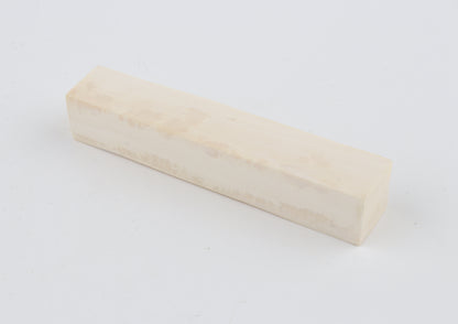 White mammoth ivory segment
