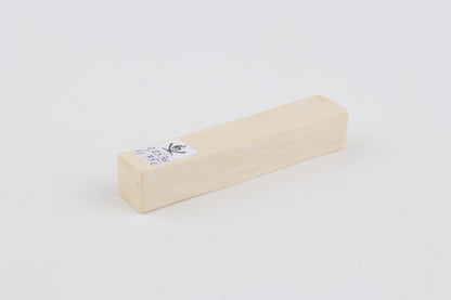 White mammoth ivory segment