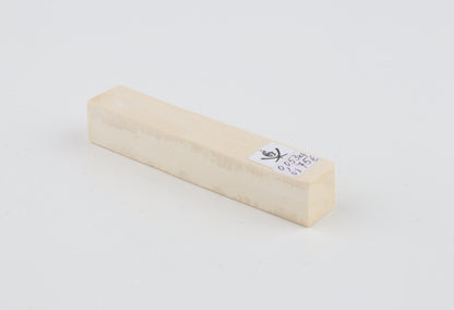 White mammoth ivory segment
