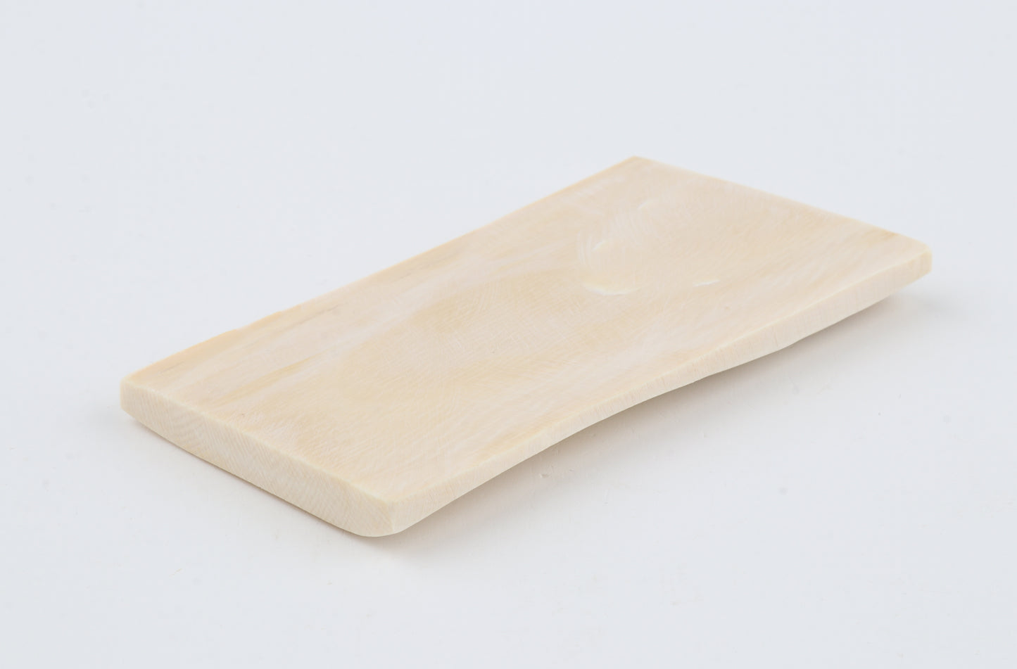 White mammoth ivory segment