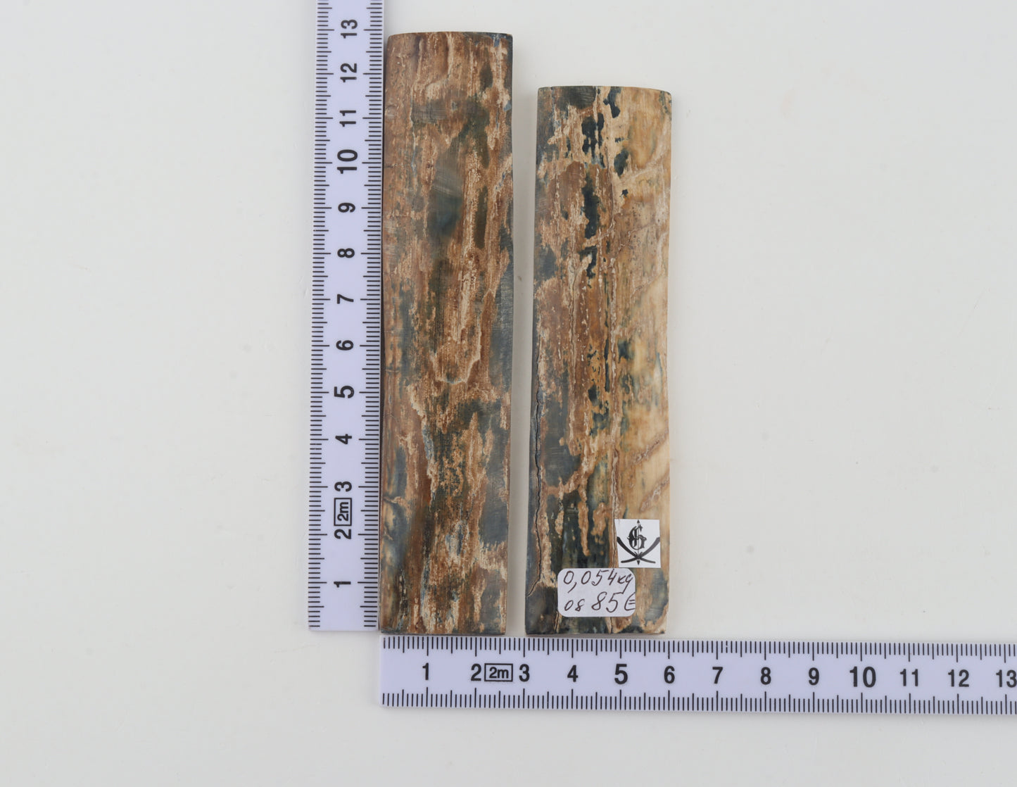 Natural mammoth bark scales