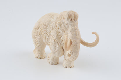 Carved woolly mammoth figurine
