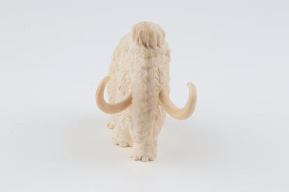 Carved woolly mammoth figurine