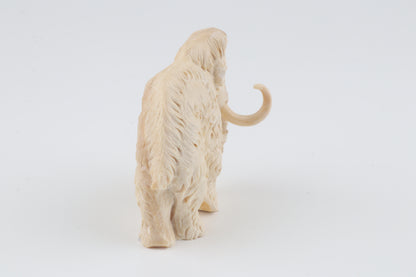 Carved woolly mammoth figurine