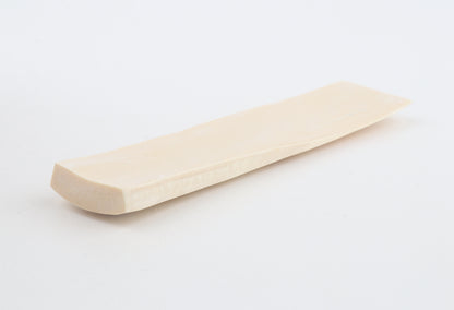 White mammoth ivory segment
