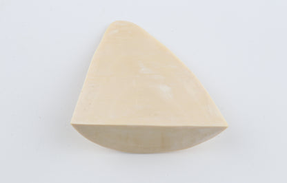 White mammoth ivory piece
