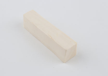 White mammoth ivory segment