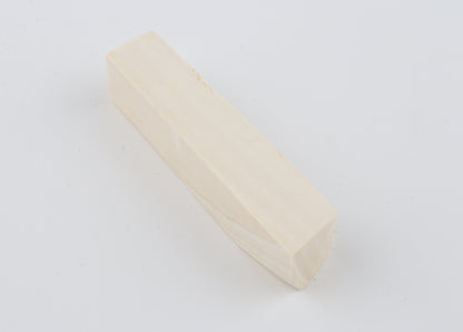 White mammoth ivory segment