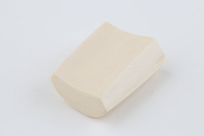 White mammoth ivory segment