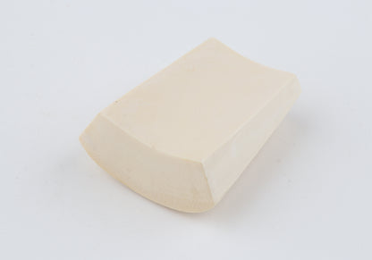 White mammoth ivory segment