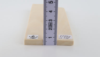 White mammoth ivory scales